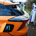 There are more electric cars on the roads in Falkirk (Pic: Michael Gillen)