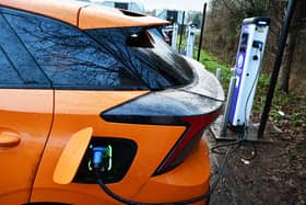 There are more electric cars on the roads in Falkirk (Pic: Michael Gillen)