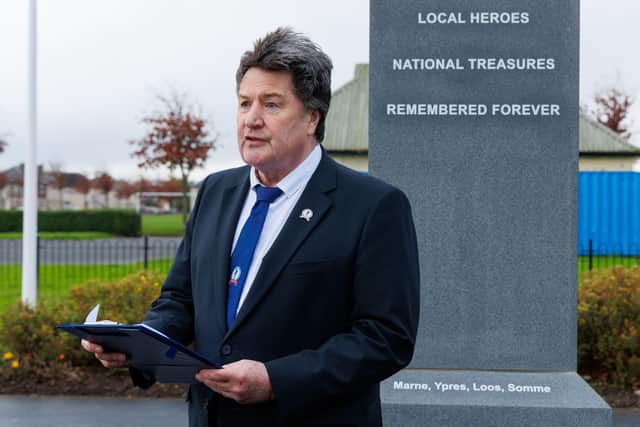 Bainsford War Memorial Association secretary Robert Bissett said the organisation was more than happy to help fund the cadets' summer trip
(Picture: Mark Ferguson, National World)