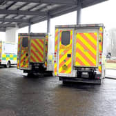 Some patients attending Forth Valley Royal Hospital's A&E unit still experiencing long waits