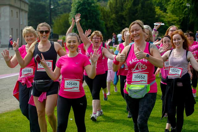 Race For Life in Calllendar Park is always a well attended event