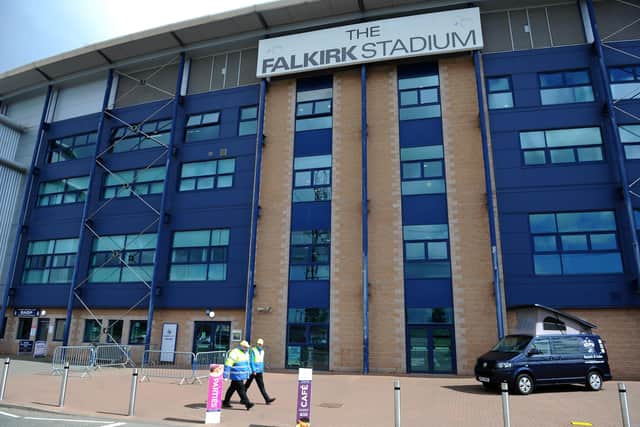 The Falkirk Stadium will host two drive-in cinema events in aid of charity in August. Picture: Michael Gillen.