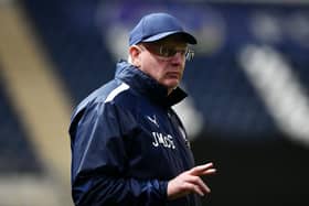 Falkirk manager John McGlynn on the touchline during last Saturday's 2-0 victory over Edinburgh (Photo: Michael Gillen)