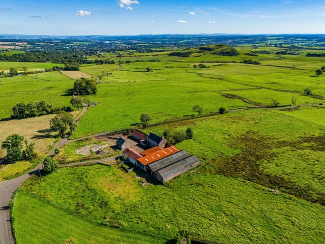 Broadside Farm in the Carron Valley is on the market.  (Pic: Submitted)
