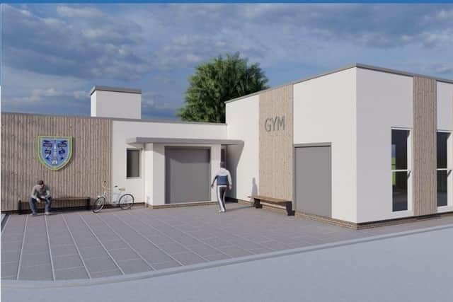 An artist's impression of how the upgraded Sunnyside Pavilion will look by December 16