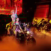 The original London West End cast of Bat Out of Hall