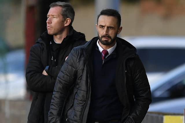 Stenhousemuir manager Stephen Swift (Pic: Dave Johnston)