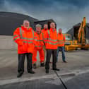 Executive councillor for the environment, Tom Conn visiting the team at Whitehill Service Centre to see the council’s Winter Ready preparations firsthand.