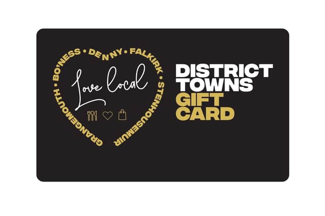 The gift cards can be redeemed at a wide variety of businesses