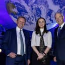 Fort Ports' Charles Hammond joins cabinet secretary Mairi McAllan and Robert Smith at Forth Ports' net zero launch in Edinburgh's Dynamic Earth
(Picture: Robert Perry)