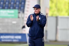 Manager John McGlynn has high ambitions for Falkirk (Pic by Michael Gillen)