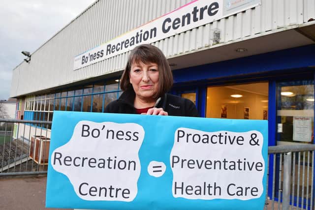 Dorothy Ostacchini, centre user and one of those campaigning to save the Rec