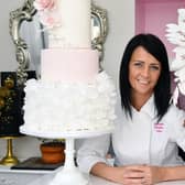 Sharon Allan of Luscious Lovelies Cakes who has been shortlisted for the Scottish Baker of the Year Awards for a second year.  (Pic: Michael Gillen)