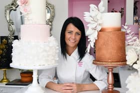 Sharon Allan of Luscious Lovelies Cakes who has been shortlisted for the Scottish Baker of the Year Awards for a second year.  (Pic: Michael Gillen)