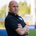 East Stirlingshire manager Pat Scullion surveys last weekend's 3-2 home defeat to Berwick Rangers (Pics Mark Ferguson)