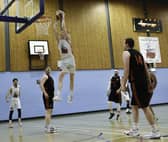 Recent Falkirk Fury signing Murray Hendry scored 17 points against St Mirren in the 96-80 defeat at home on Friday night (Photo: Alex Johnson)