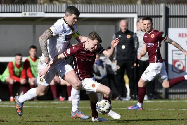 Stenhousemuir drew a fourth League Two match in a row against Dumbarton last Saturday away from home (Photo: Alan Murray)