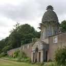 A pre-determination hearing on revised proposals to create a visitor centre, cafe and housing near the Dunmore Pineapple is to be held next week.(Picture: Michael Gillen, National World)