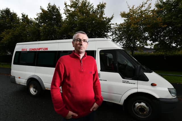 Peter Krykant runs a mobile ‘safe consumption room’ in Glasgow.