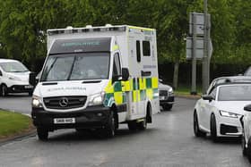 The number of people waiting longer than four hours at Forth Valley Royal Hospital's A&E department has increased and is at its highest number since December 2022.  (Pic: Michael Gillen)