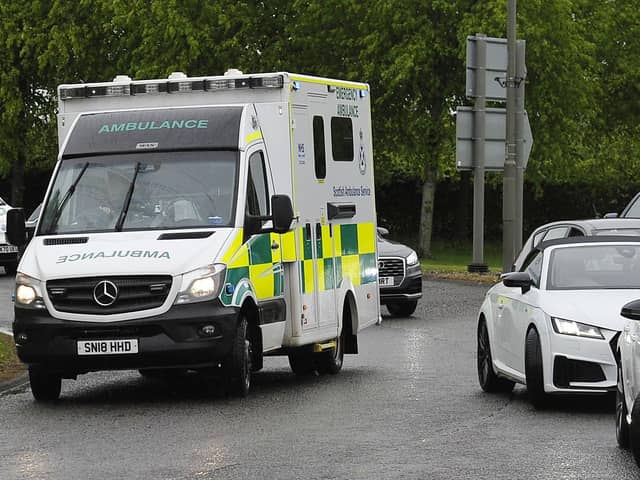 The number of people waiting longer than four hours at Forth Valley Royal Hospital's A&E department has increased and is at its highest number since December 2022.  (Pic: Michael Gillen)