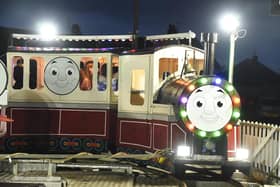 The festive decorations were eye catching during the switch on event