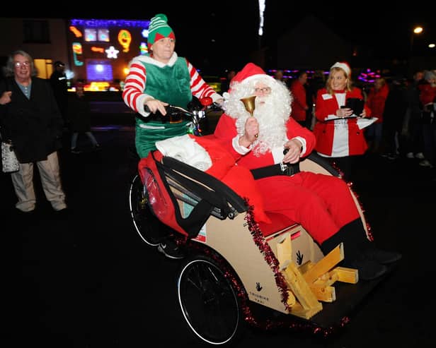 The Christmas lights will be switch on in Airth on Friday evening.