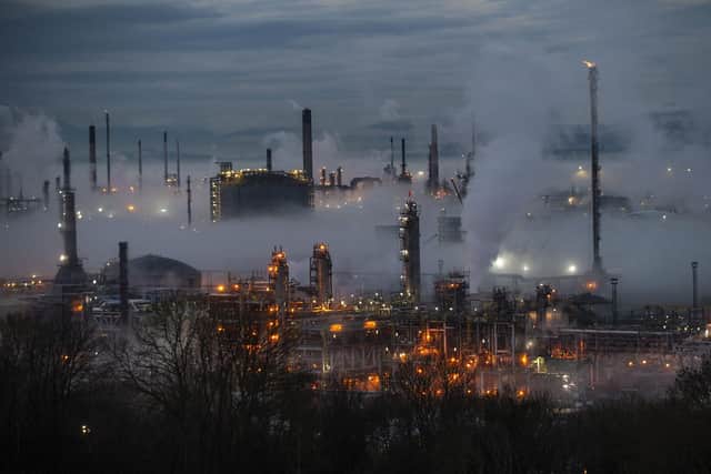Grangemouth could become a hub for sustainable aviation fuel (Picture: Lisa Ferguson/National World)