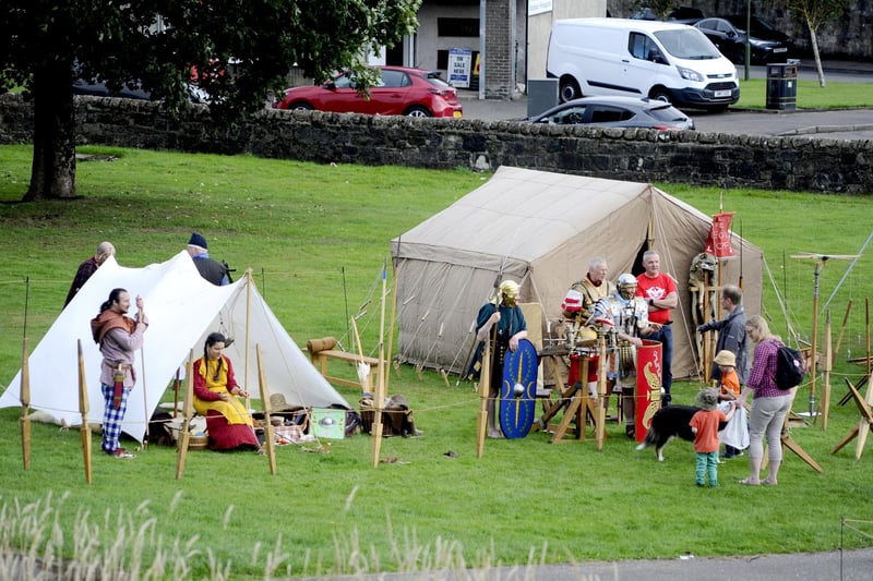 A community activity hub took place in Denny at the weekend.
