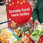 The food drive takes place in Tesco stores over the first thee days of December
