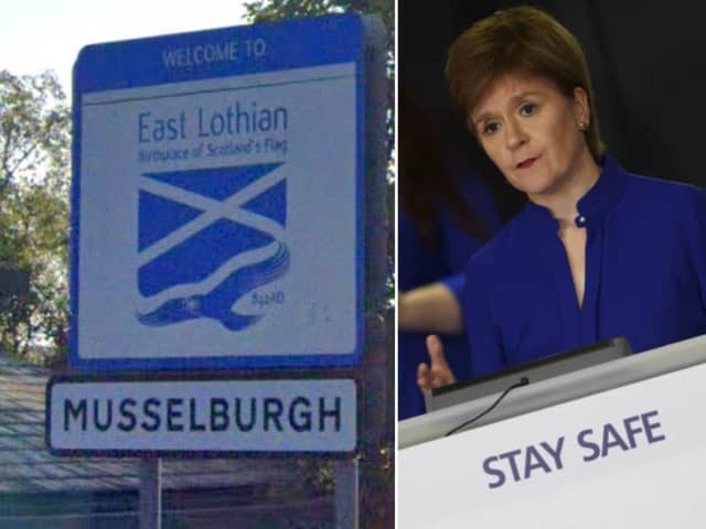 It will be announced in parliament tomorrow that East Lothian will move to tier two.