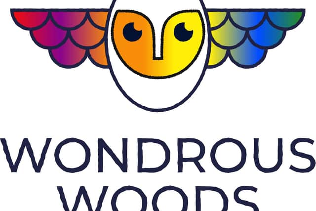Wondrous Woods logo.