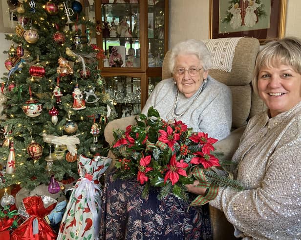 Anne Marshall from Falkirk with Lee Chalmers, who is a volunteer befriender. Pic: Contributed