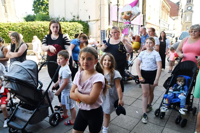 Crowds turn out on a sun-soaked High Street for this popular event