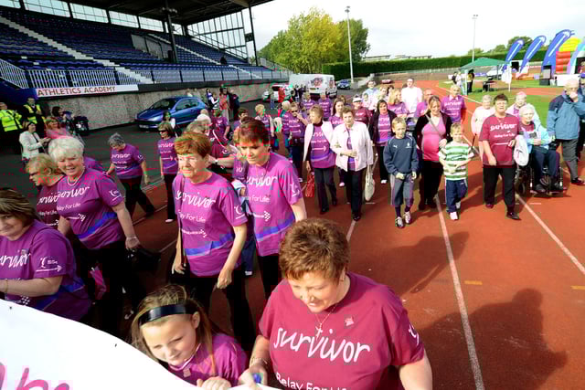 Opening ceremony and survivors' lap of honour.