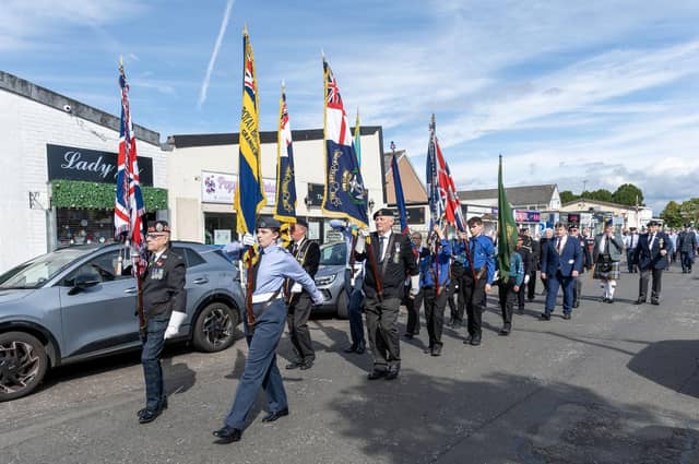 A proud sight for sure on the streets and roads of Grangemouth