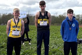 Falkirk Vics star Luke Sedman continued his current fantastic form by winning the 3k race (Photo: Submitted)