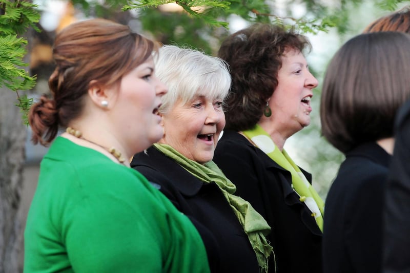 Sing Forth Community Choir were in full voice.