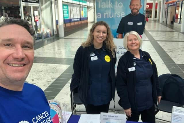 Cancer UK roadshow in Scotland