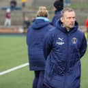 Bo'ness United manager Max Christie