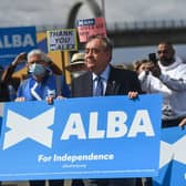 The Alba Party is holding an event in Stenousemuir on Friday which leader Alex Salmond is due to attend