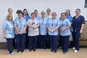 Staff at FVRH ward 4 are in the running for the Top Team title at this year's Scottish Health Awards
(Picture: Submitted)