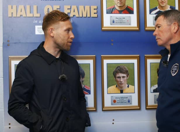 Rangers FC's Scott Arfield, a former teammate of Chris at Falkirk and close friend, and dad Phillip Mitchell both feature in the film