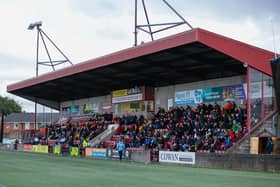 Changes have been made to licensing at Stenhousemuir FC to enable the club to open more often and accommodate more fans.  (Pic: Scott Louden)