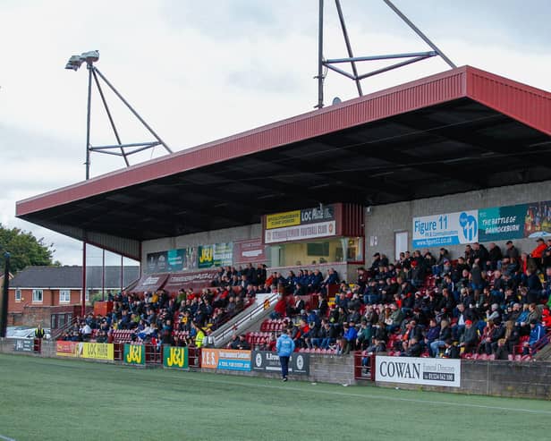Changes have been made to licensing at Stenhousemuir FC to enable the club to open more often and accommodate more fans.  (Pic: Scott Louden)