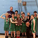 St Margaret's Primary School are league champions after defeating Hallglen Primary School in the final (Photo: Contributed)