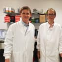 New  screening tools for ‘lazy eye’ in children which has been developed by NHS Forth Valley's Dr Iain Livingstone (pictured left) in partnership with the University of Strathclyde.