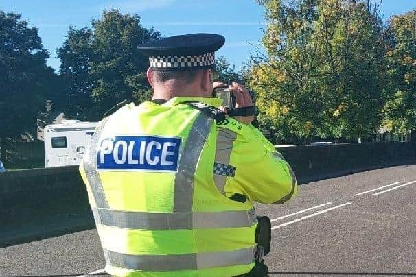 Police officers caught a number of speeding motorists on the busy road (Picture: Submitted)