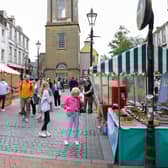 The money will benefit the monthly Falkirk Producers Market.  (Pic: Mark Ferguson)