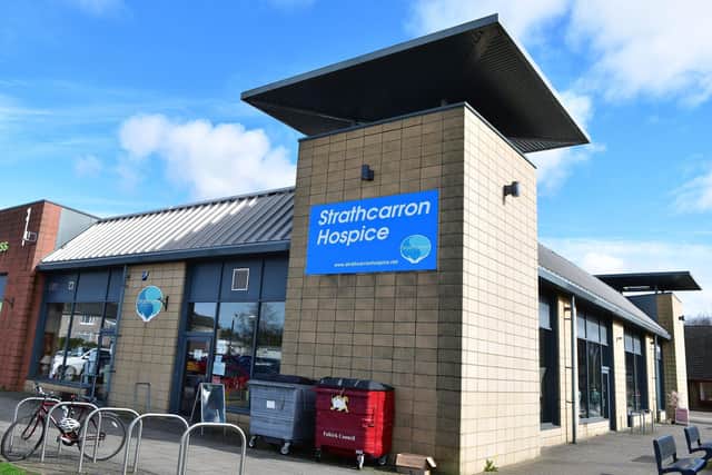 The Strathcarron Hospice shop in Stenhousemuir is on the move